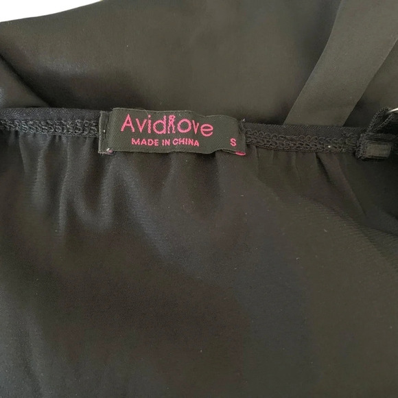 AVIDLOVE women's small black camisole - Picture 4 of 4